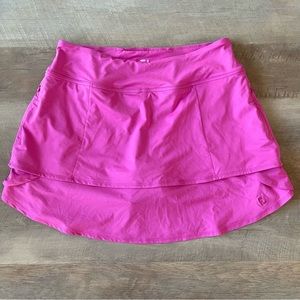 Footjoy FJ Pink Golf Skirt with Shorts, Skort, Women’s, Size Large